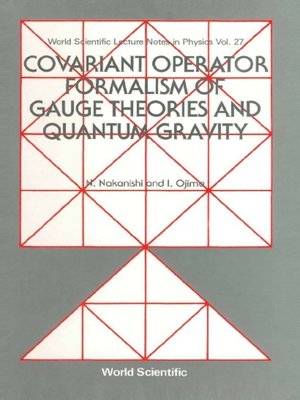 cover image of Covariant Operator Formalism of Gauge Theories and Quantum Gravity